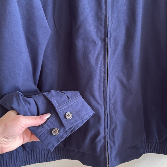 Polo Ralph Lauren Lightweight Windbreaker Jacket Refined Navy Zip Up Big/Tall - Picture 10 of 12